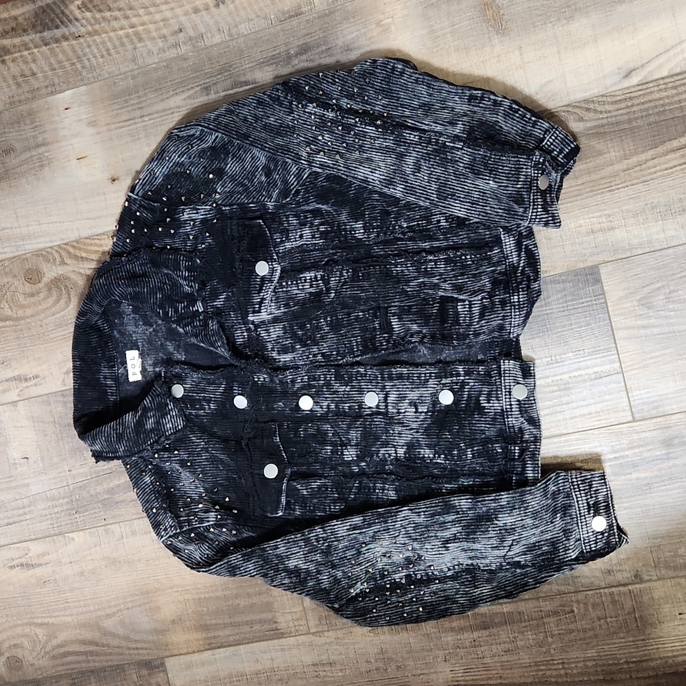 Black Corduroy Shacket